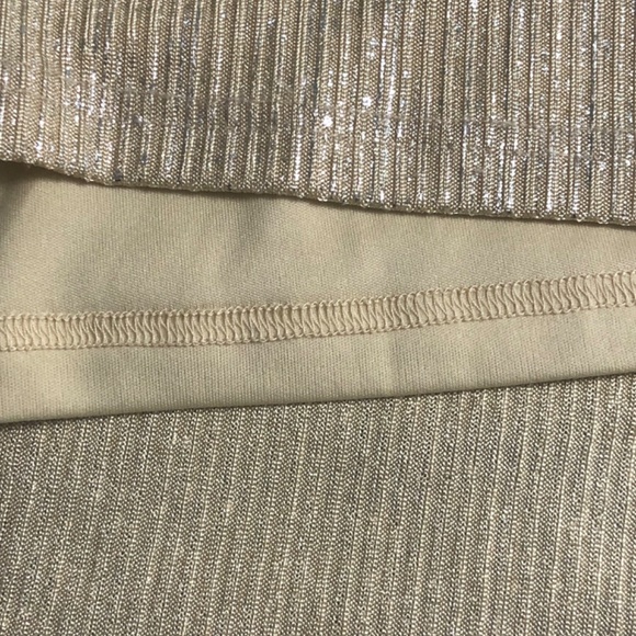 Calvin Klein woman dress gold gown - Picture 15 of 16